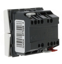 Interrupteur de volets roulants 500W maximum 2 modules - blanc