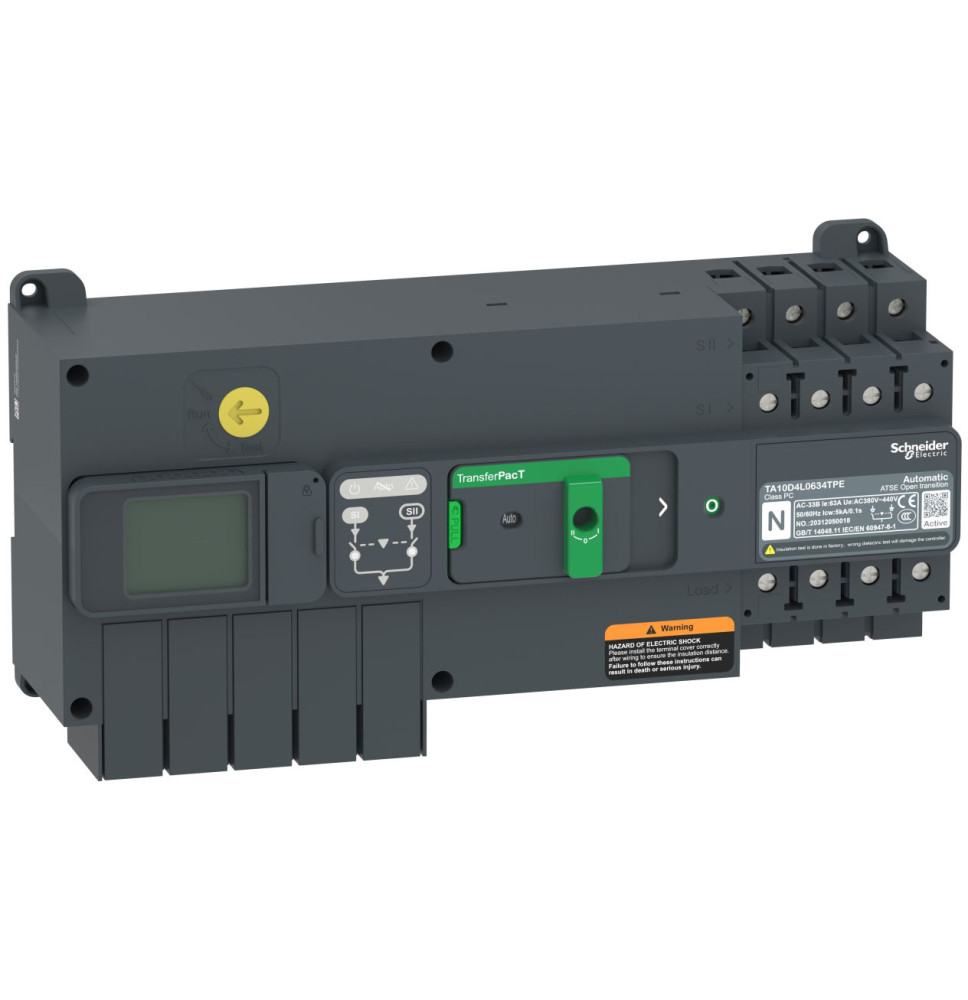 TransferPacT Active TA100 - inverseur de sources - LCD - 63A -