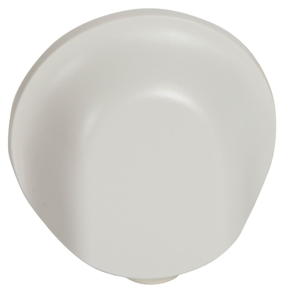 Enjoliveur simple Céliane IP44 pour sortie de câble – Blanc