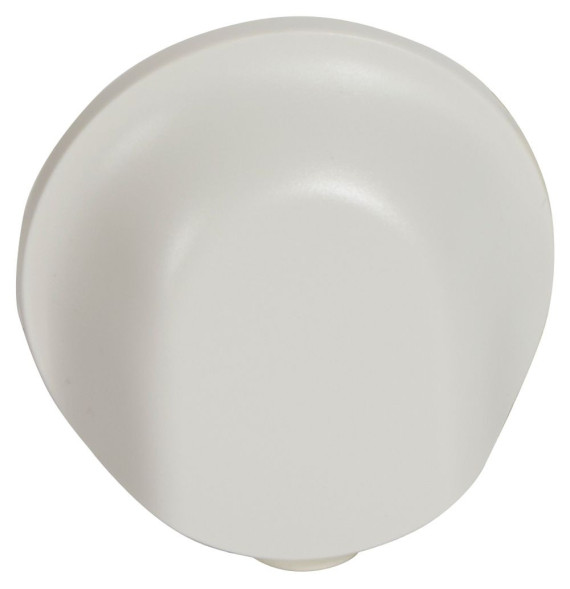 Enjoliveur simple Céliane IP44 pour sortie de câble – Blanc