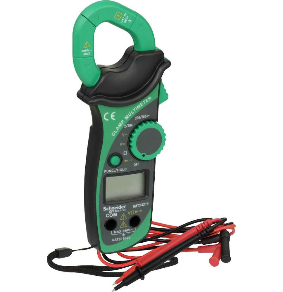 Thorsman - Pince de mesure ampèremétrique Cat III - 600V -