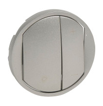 Enjoliveur titane Legrand Céliane pour variateur - 065183