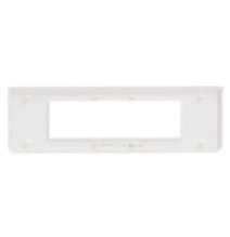 Plaque de finition horizontale pour habiller les fonctions
