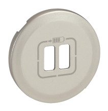 Enjoliveur Céliane pour prise double USB Type-A et Type-C -