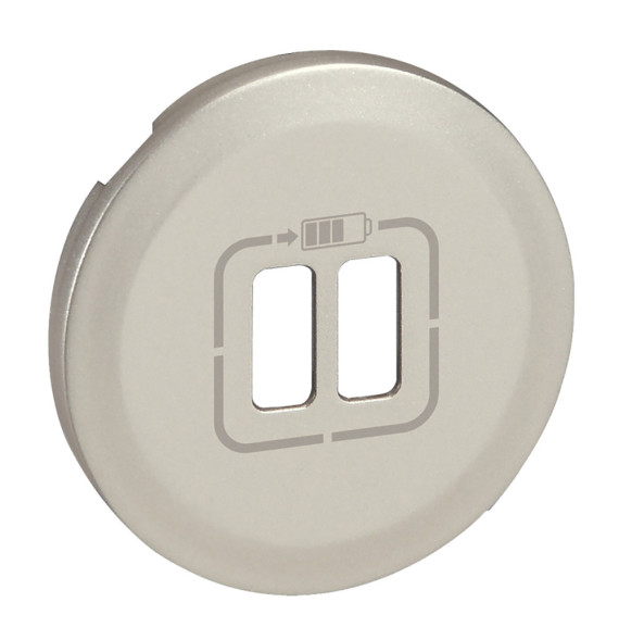 Enjoliveur Céliane pour prise double USB Type-A et Type-C -