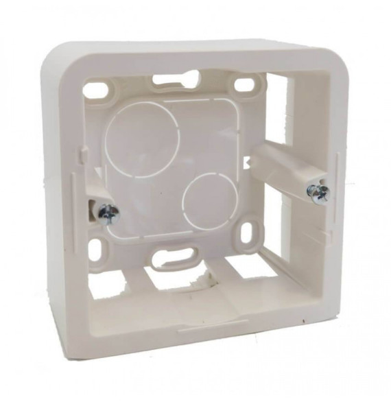 Cadre saillie profondeur 40mm Mosaic pour 2 modules et support