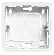 Cadre saillie profondeur 40mm Mosaic pour 2 modules et support