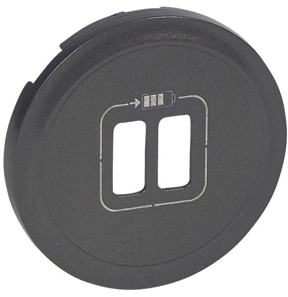 Enjoliveur Céliane pour prise double USB Type-A et Type-C -