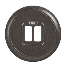 Enjoliveur Céliane pour prise double USB Type-A et Type-C -