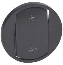 Enjoliveur Céliane pour commande VMC - finition graphite