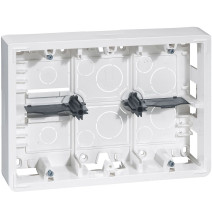 Cadre saillie profondeur 46mm Mosaic pour 2x6, 2x8 ou 2x3x2