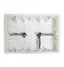Cadre saillie profondeur 46mm Mosaic pour 2x6, 2x8 ou 2x3x2