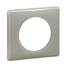 Plaque Céliane Laqué 1 poste - finition Gris Perle Legrand -