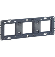 Support à vis pour Mosaic, Céliane ou Soliroc pour 3 postes ou