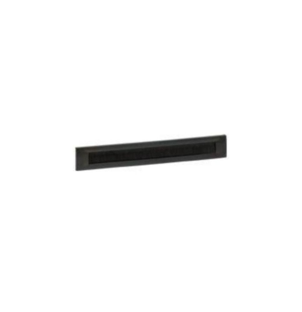 Entrée de câbles plastique avec balai à clippage direct 1U pour Entrée de câbles plastique avec balai à clippage direct 1U pour