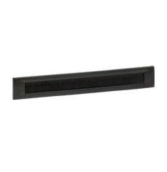 Entrée de câbles plastique avec balai à clippage direct 1U pour