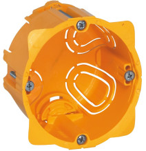 Boîte monoposte pour cloisons sèches 1 poste diamètre 67mm -