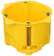 Boîte monoposte pour cloisons sèches 1 poste diamètre 67mm -