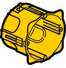 Boîte monoposte pour cloisons sèches 1 poste diamètre 67mm -