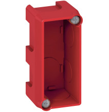 Boîte monoposte maçonnerie pour 1 module - profondeur 40mm