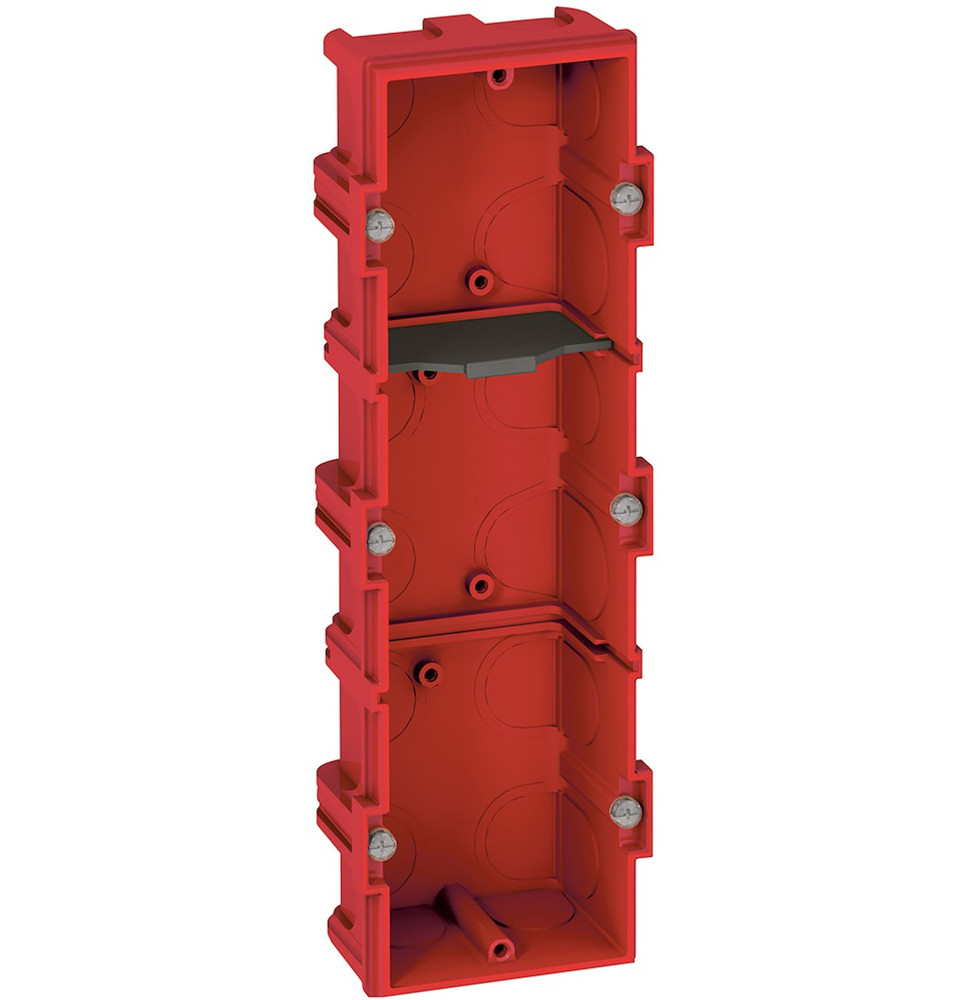Boîte multiposte pour maçonnerie 3 postes ou 6 à 8 modules -