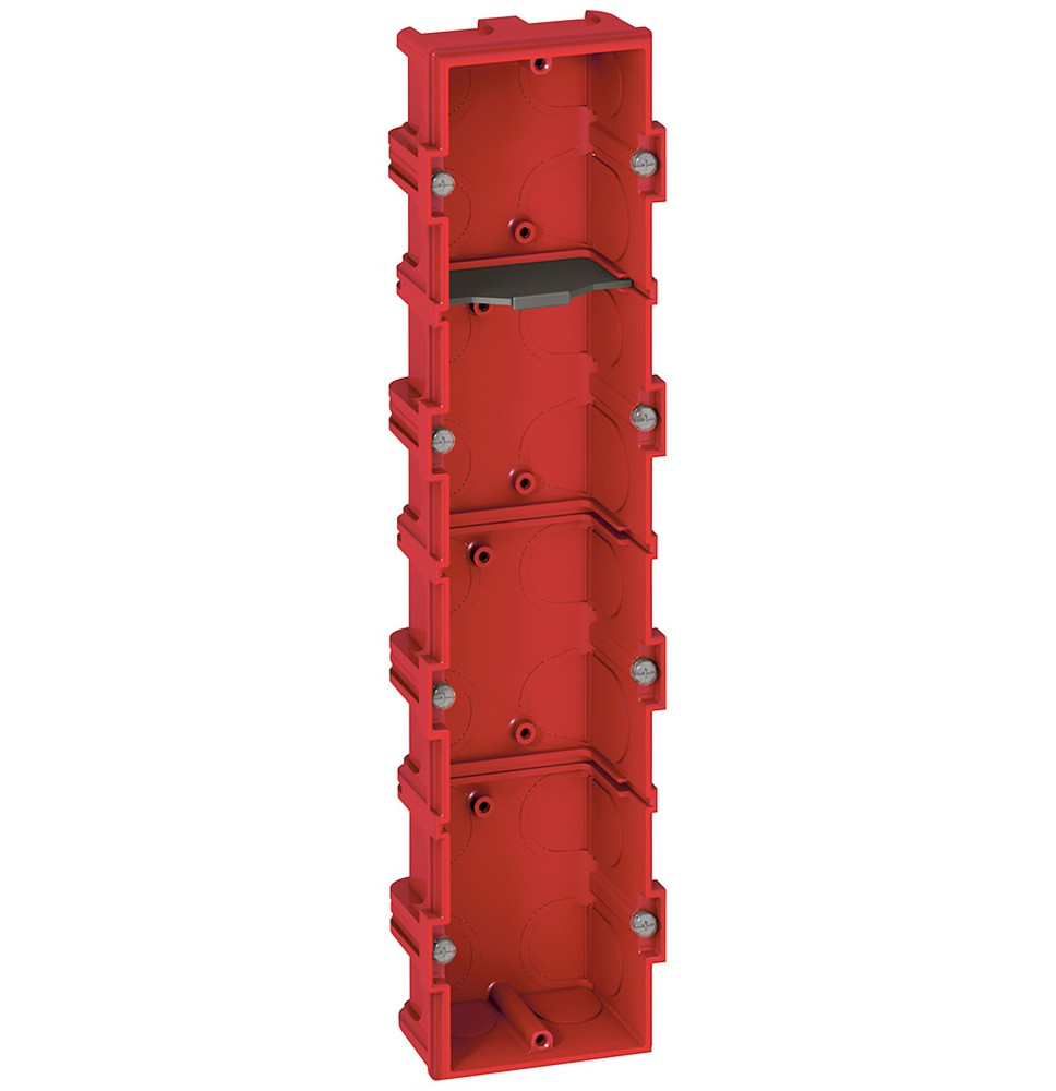 Boîte multiposte maçonnerie 4 postes 8 à 10 modules - Boîte multiposte maçonnerie 4 postes 8 à 10 modules -