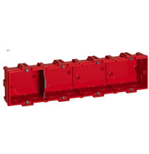 Boîte multiposte maçonnerie 4 postes 8 à 10 modules -