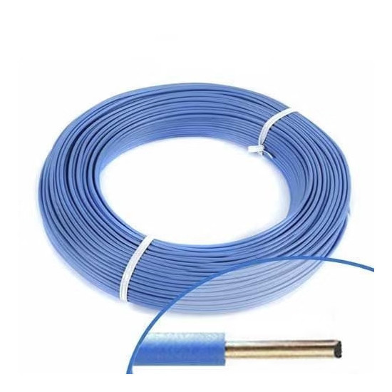 Fil électrique rigide H07VR 16² bleu - Couronne / Rouleau de