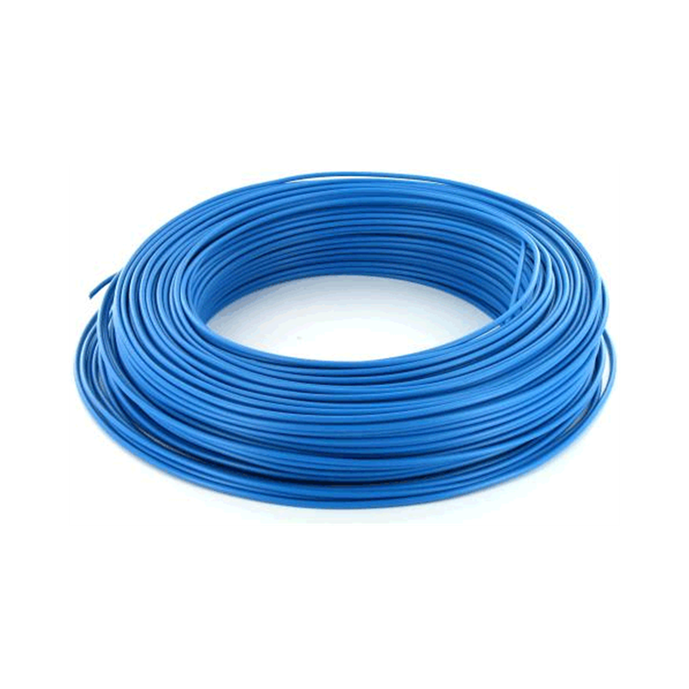Fil électrique rigide H07VR 16² bleu - Couronne / Rouleau de