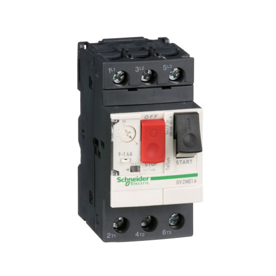 Disjoncteur moteur 9 à 14 A 3P 3d déclencheur magnétothermique