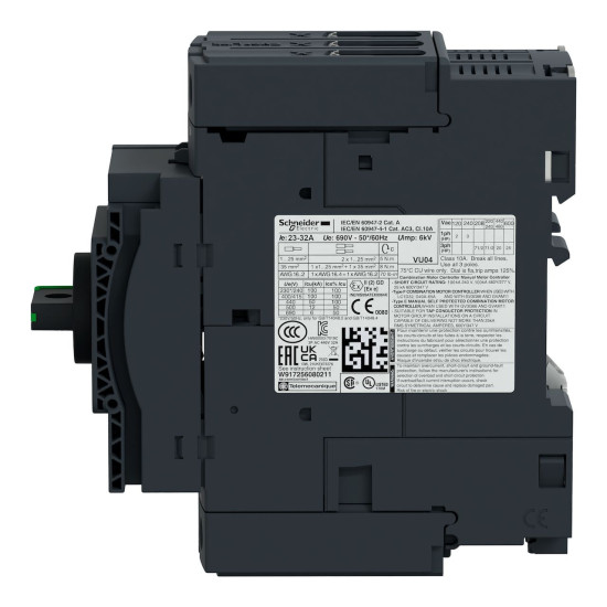 Disjoncteur moteur - 50A - 3P 3d - déclencheur Magnéto