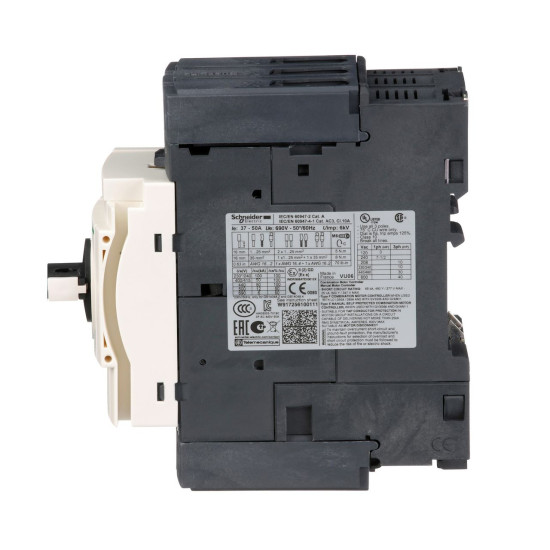 Disjoncteur moteur - 50A - 3P 3d - déclencheur Magnéto