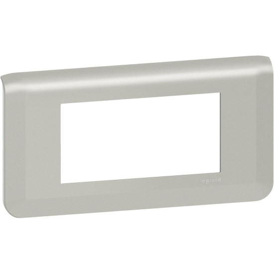 Plaque de finition horizontale pour 4 modules alu Mosaic