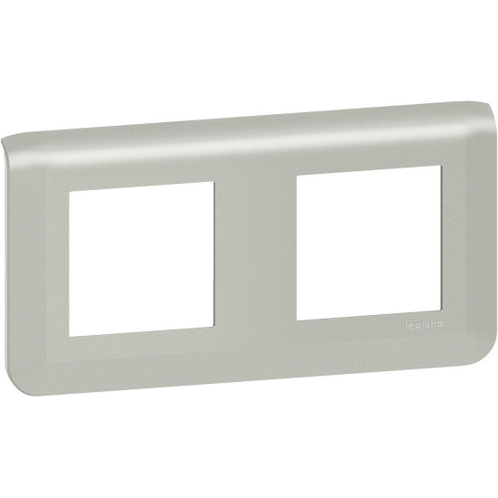 Plaque de finition horizontale pour 2x2 modules alu Mosaic
