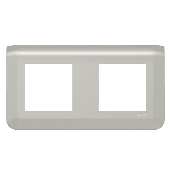Plaque de finition horizontale pour 2x2 modules alu Mosaic