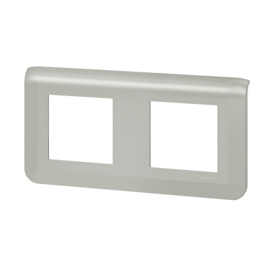 Plaque de finition horizontale pour 2x2 modules alu Mosaic