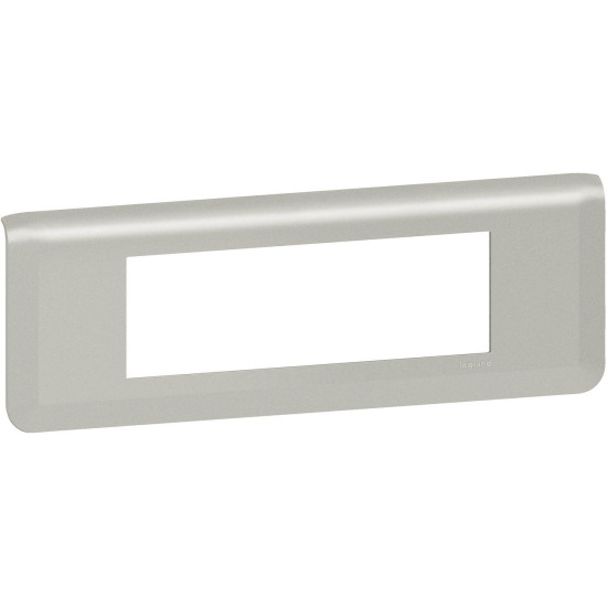 Plaque de finition horizontale pour 6 modules alu Mosaic
