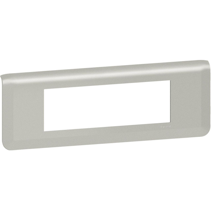 Plaque de finition horizontale pour 6 modules alu Mosaic