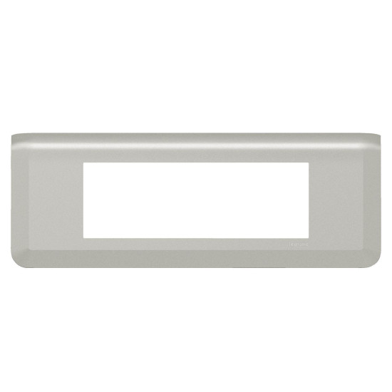 Plaque de finition horizontale pour 6 modules alu Mosaic