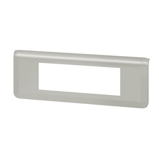 Plaque de finition horizontale pour 6 modules alu Mosaic