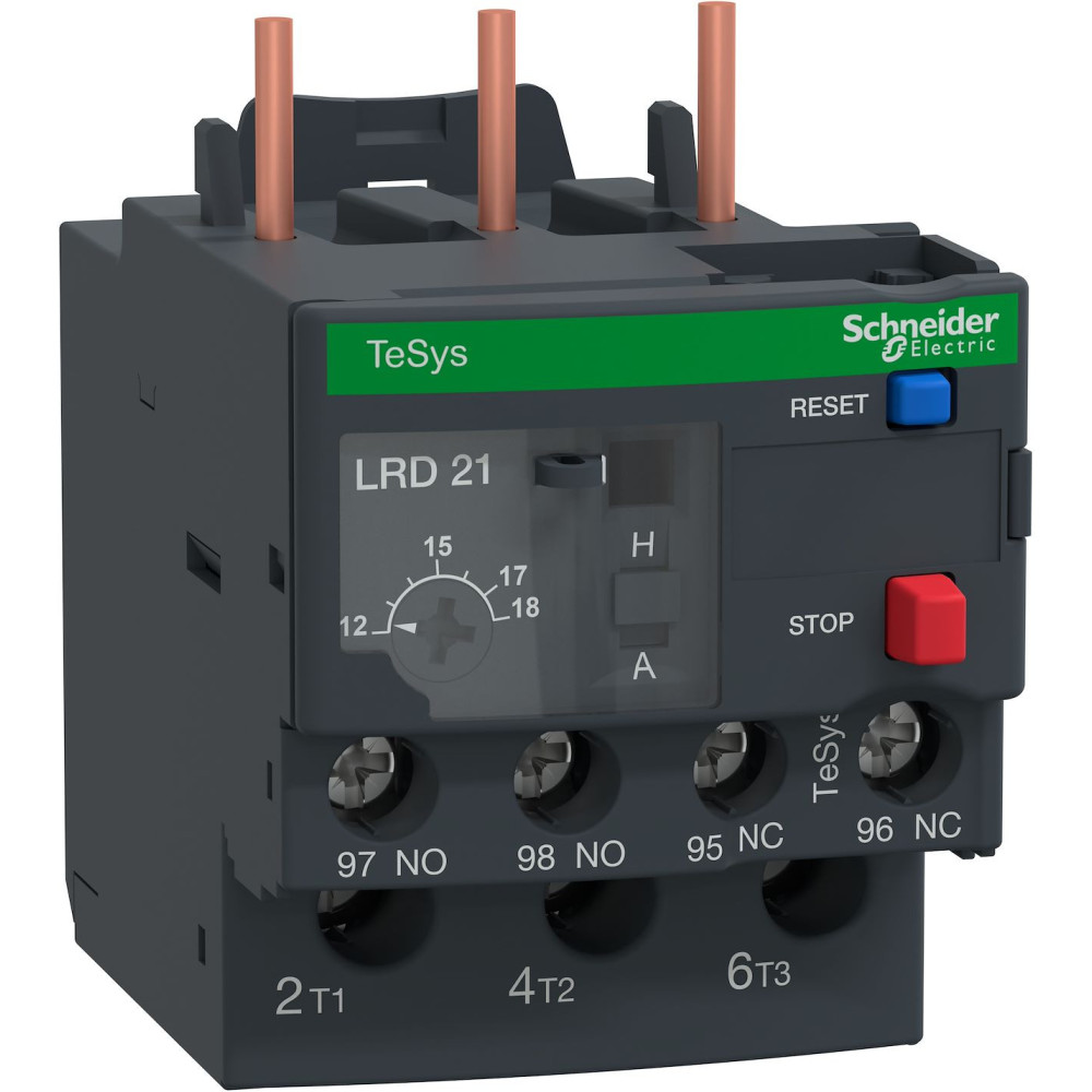 Relais de protection thermique moteur TeSys 12 à 18 A classe Relais de protection thermique moteur TeSys 12 à 18 A classe