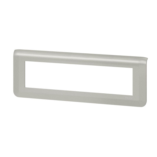 Plaque de finition horizontale pour 8 modules alu Mosaic