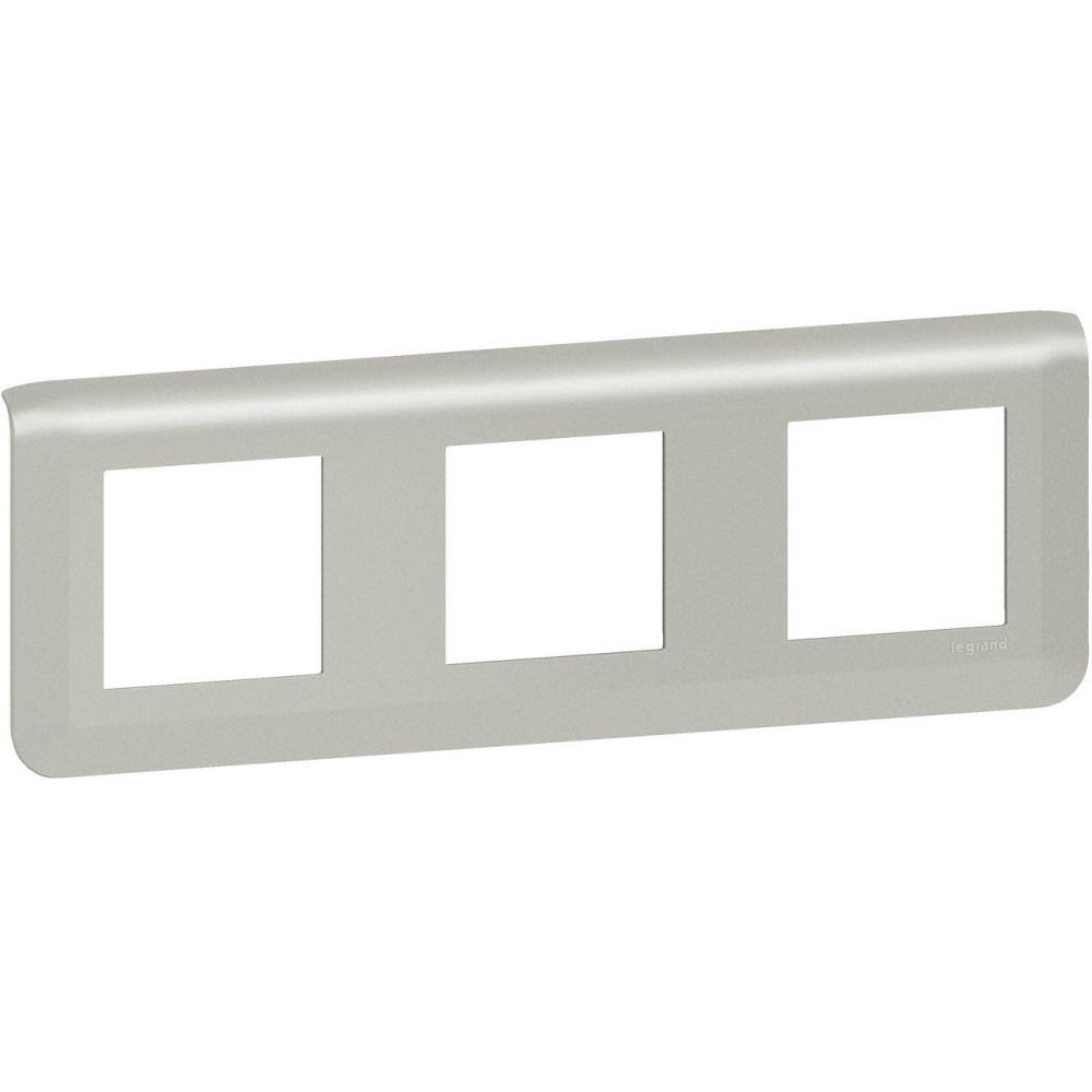 Plaque de finition horizontale pour 3x2 modules alu Mosaic