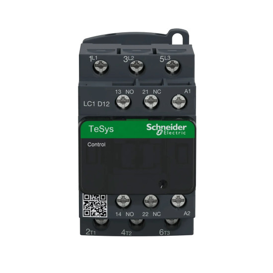 Contacteur 3P AC3 440V 12 A bobine 220 V CA TeSys LC1D