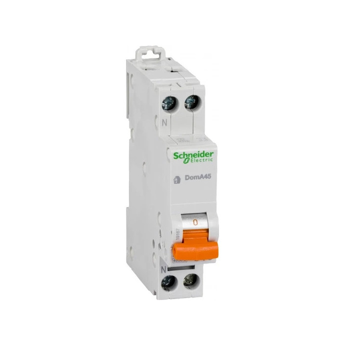 Disjoncteur miniature MCB DPN - 1P+N - 16A - Courbe C - 4500A