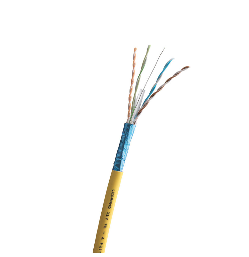 Câble pour réseaux locaux LCS³ catégorie 6A F/UTP 4 paires Câble pour réseaux locaux LCS³ catégorie 6A F/UTP 4 paires