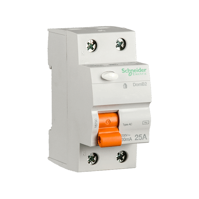 Disjoncteur protection différentielle - 2P - 25 A - 220...240 V