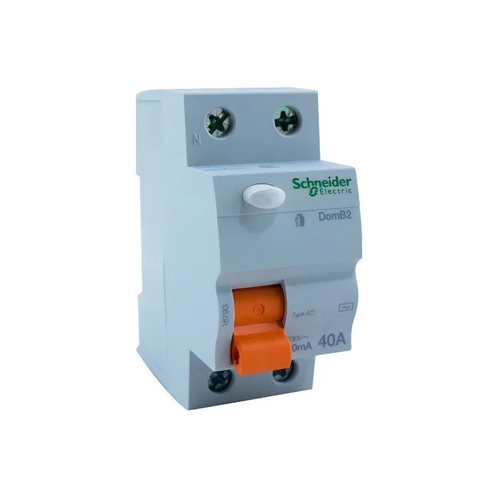 Disjoncteur protection différentielle - 2P - 40 A - 220...240 V