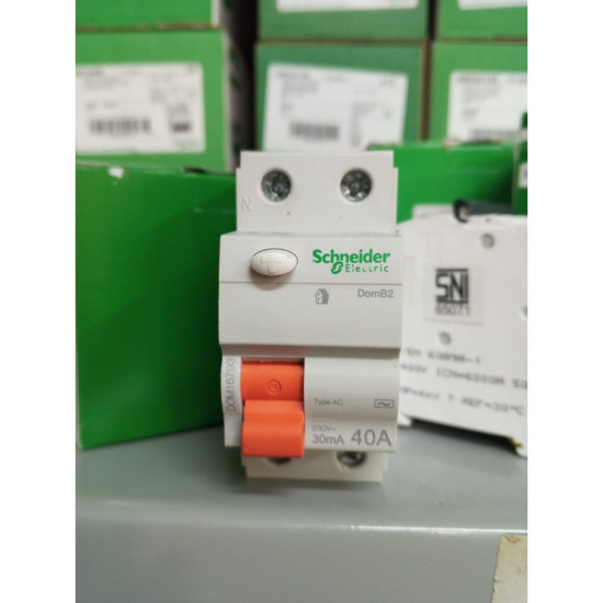 Disjoncteur protection différentielle - 2P - 40 A - 220...240 V