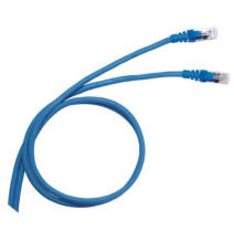 Cordon pour équipement multimédia 2 embouts RJ45 - longueur